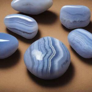 Blue Lace Agate stone