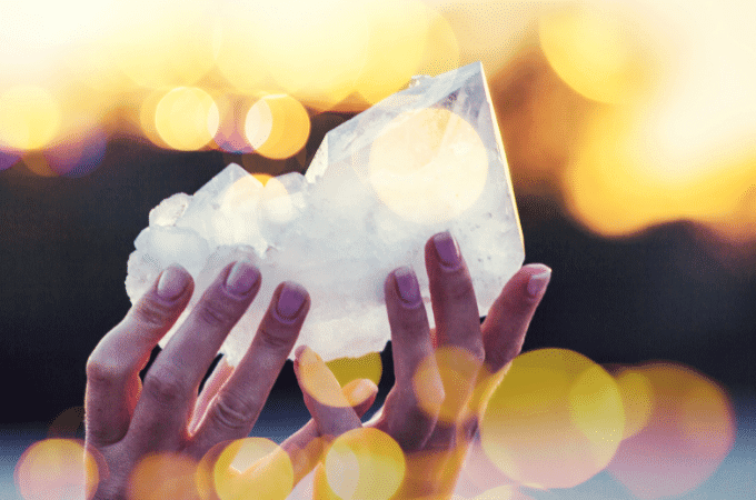 cleanse crystals with sunlight