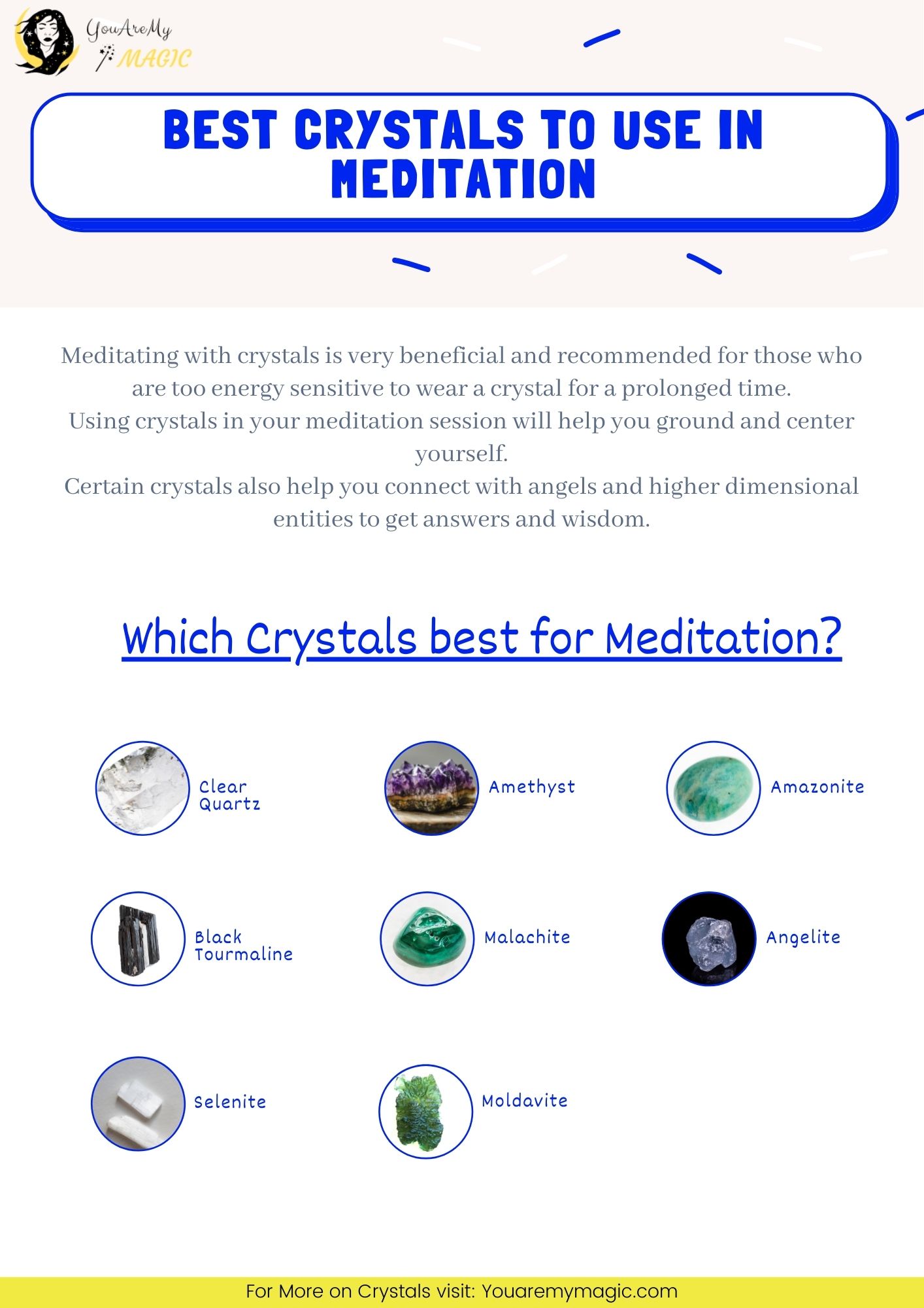 Best crystals to use in Meditation