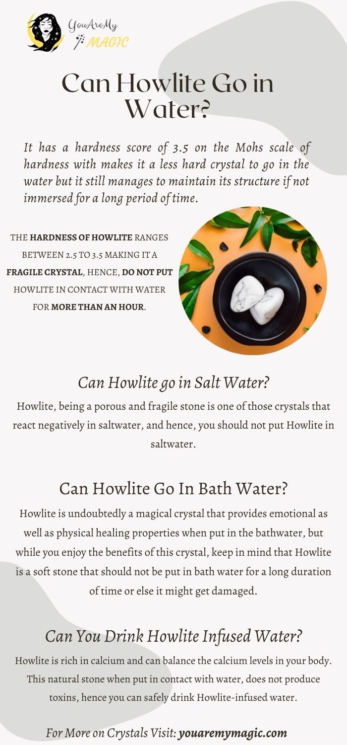 Can Howlite go in water
