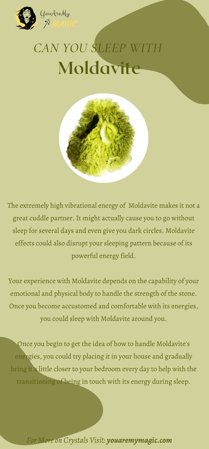Can you sleep with Moldavite