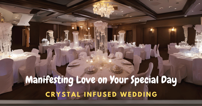 Crystal Infused Wedding: Manifesting Love on Your Special Day