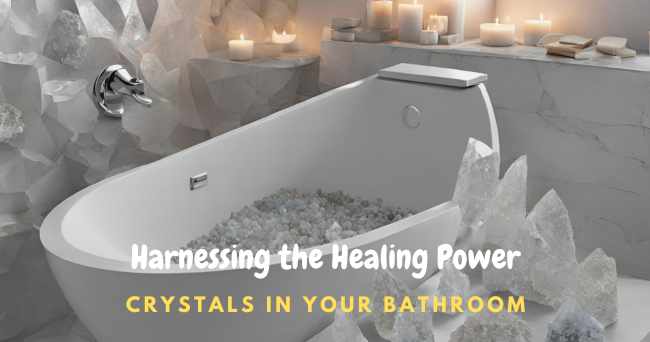 Harnessing the Healing Power of Crystals in Your Bathroom