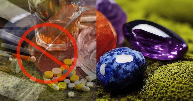 The Power of Healing Gemstones for Addiction Relief